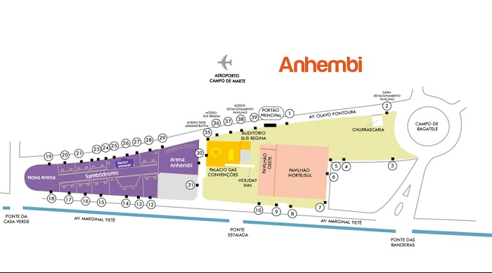 圣保羅安年比會(huì)展中心Parque Anhembi