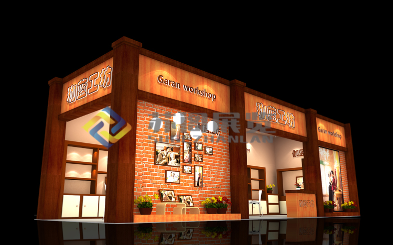 上海婚紗展—珈藍工坊展臺設(shè)計搭建