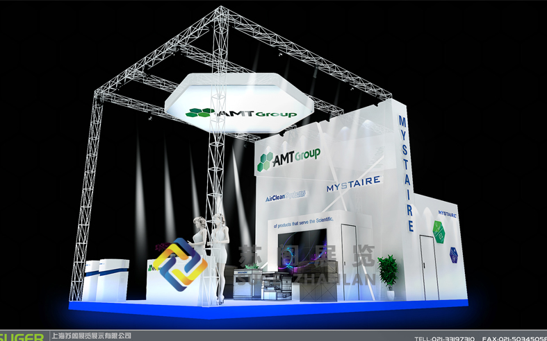 上海企源科技展臺設(shè)計(jì)