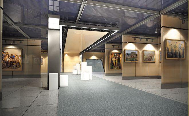 展覽廳的設(shè)計風(fēng)格